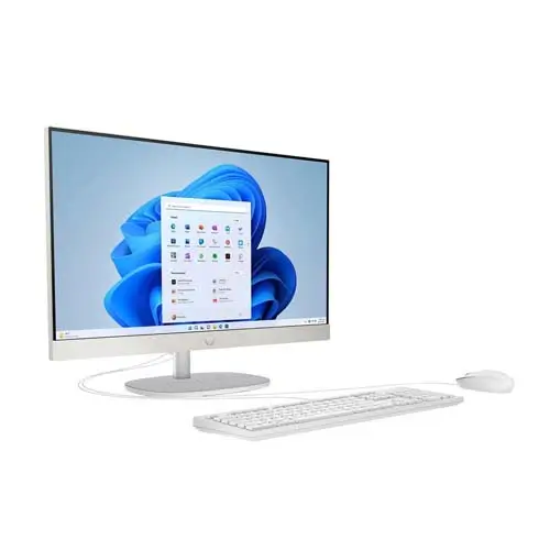 آل این وان HP‑CBOX‑Ryzen‑5 | Ryzen 5 | 8GB | SSD 512GB | سفید